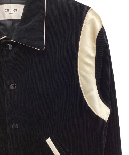 CELINE（セリーヌ）CELINE (セリーヌ) コーデュロイテディジャケット ブラック サイズ:44の古着・服飾アイテム