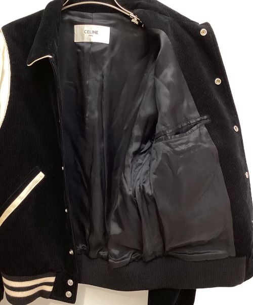 CELINE（セリーヌ）CELINE (セリーヌ) コーデュロイテディジャケット ブラック サイズ:44の古着・服飾アイテム
