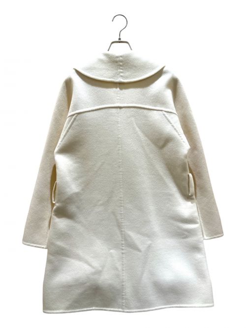 HERMES（エルメス）HERMES (エルメス) カシミヤコート アイボリー サイズ:38の古着・服飾アイテム