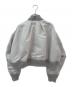 sacai (サカイ) ナイロンツイルショートブルゾン ライトグレー サイズ:3：58000円