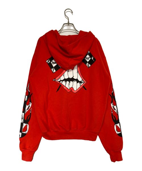 CHROME HEARTS（クロムハーツ）CHROME HEARTS (クロムハーツ) Matty Boyパーカー レッド サイズ:Sの古着・服飾アイテム