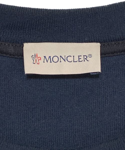 MONCLER（モンクレール）MONCLER (モンクレール) パイルロゴスウェット ネイビー サイズ:Mの古着・服飾アイテム