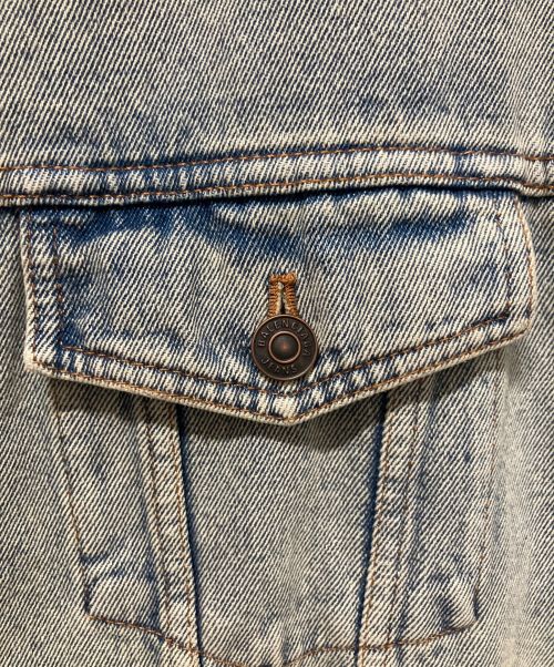 BALENCIAGA（バレンシアガ）BALENCIAGA (バレンシアガ) バックロゴデニムジャケット インディゴ サイズ:34の古着・服飾アイテム