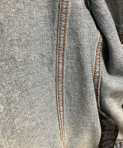 BALENCIAGA（バレンシアガ）BALENCIAGA (バレンシアガ) バックロゴデニムジャケット インディゴ サイズ:34の古着・服飾アイテム