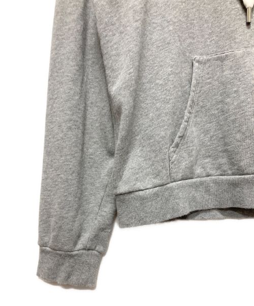 CELINE（セリーヌ）CELINE (セリーヌ) ドローストリング付き ルーズ フーディー グレー サイズ:Lの古着・服飾アイテム