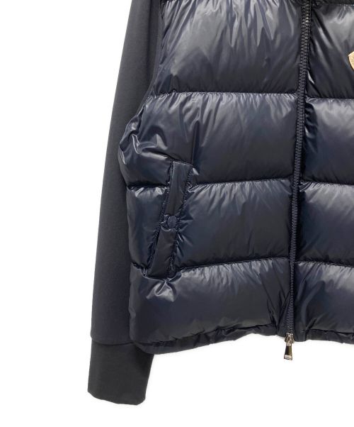 MONCLER（モンクレール）MONCLER (モンクレール) APERTA/切替ダウンジャケット ネイビー サイズ:Mの古着・服飾アイテム