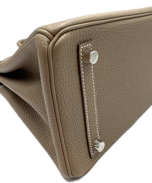 HERMES（エルメス）HERMES (エルメス) バーキン 25/シルバー金具/トゴ/エトゥープ/U刻印 エトゥープ サイズ:25の古着・服飾アイテム