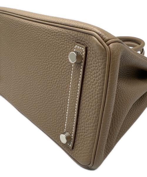 HERMES（エルメス）HERMES (エルメス) バーキン 25/シルバー金具/トゴ/エトゥープ/U刻印 エトゥープ サイズ:25の古着・服飾アイテム