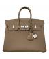 HERMES（エルメス）の古着「バーキン 25/シルバー金具/トゴ/エトゥープ/U刻印」｜エトゥープ