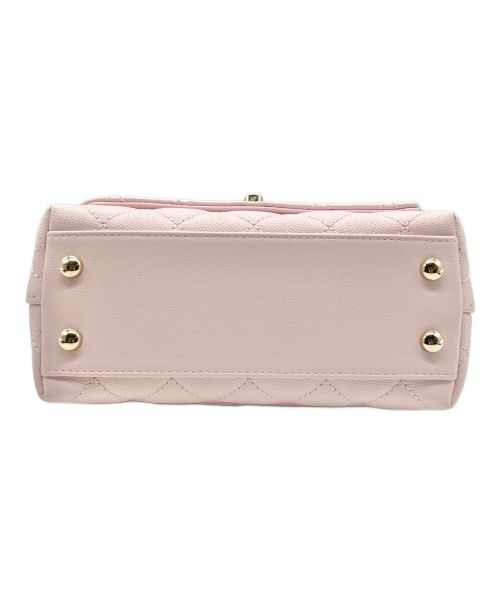 CHANEL（シャネル）CHANEL (シャネル) ココハンドルショルダーバッグ ライトピンク サイズ:19/XXSの古着・服飾アイテム