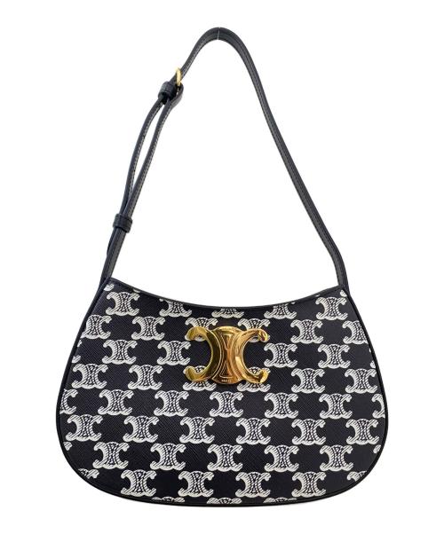 CELINE（セリーヌ）CELINE (セリーヌ) ミデイアムティリーバッグ ブラック サイズ:ミディアムの古着・服飾アイテム