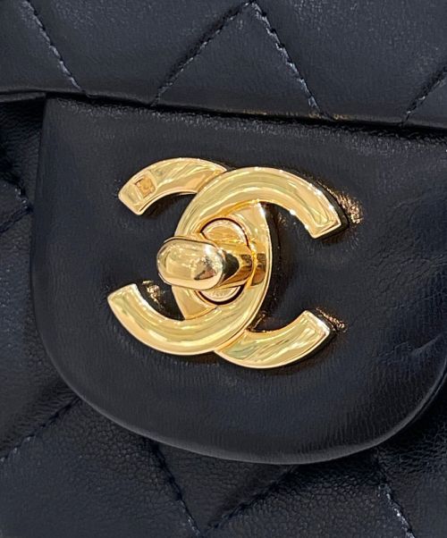 CHANEL（シャネル）CHANEL (シャネル) マトラッセ23 ブラック×ゴールド サイズ:23の古着・服飾アイテム