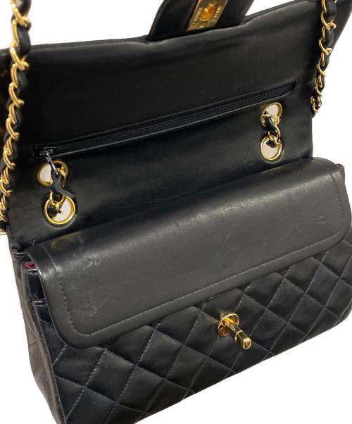 CHANEL（シャネル）CHANEL (シャネル) マトラッセ23 ブラック×ゴールド サイズ:23の古着・服飾アイテム