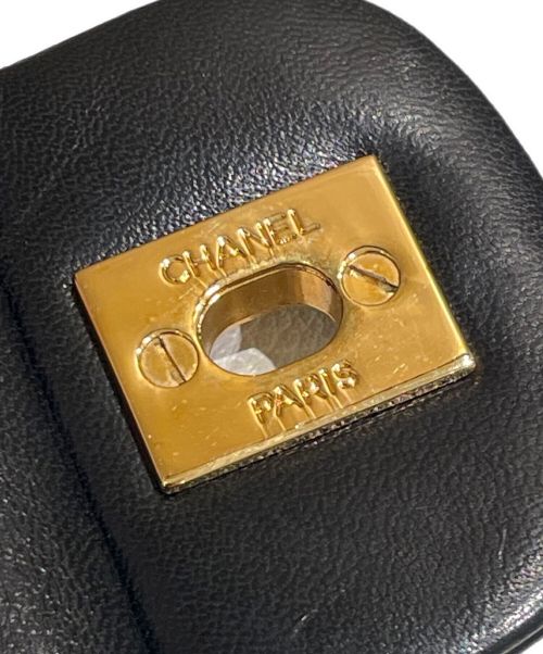 CHANEL（シャネル）CHANEL (シャネル) マトラッセ23 ブラック×ゴールド サイズ:23の古着・服飾アイテム