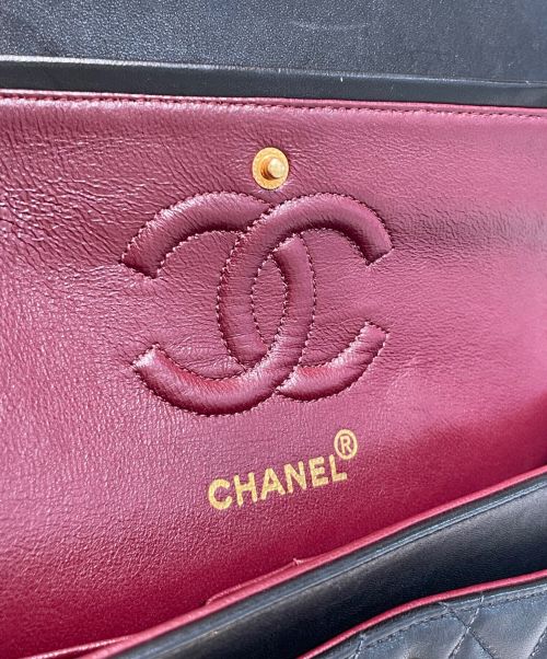 CHANEL（シャネル）CHANEL (シャネル) マトラッセ23 ブラック×ゴールド サイズ:23の古着・服飾アイテム
