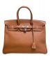 HERMES（エルメス）の古着「バーキン35」｜ゴールド×シルバー金具