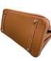中古・古着 HERMES (エルメス) バーキン35 ゴールド×シルバー金具 サイズ:35：1650000円