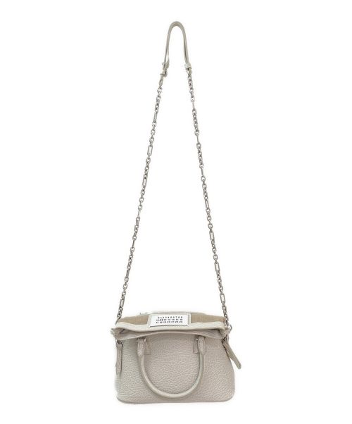 Maison Margiela（メゾンマルジェラ）Maison Margiela (メゾンマルジェラ) 5AC Micro（5ACマイクロ） ホワイト サイズ:マイクロの古着・服飾アイテム