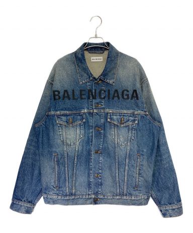中古・古着通販】BALENCIAGA (バレンシアガ) ロゴデニムジャケット