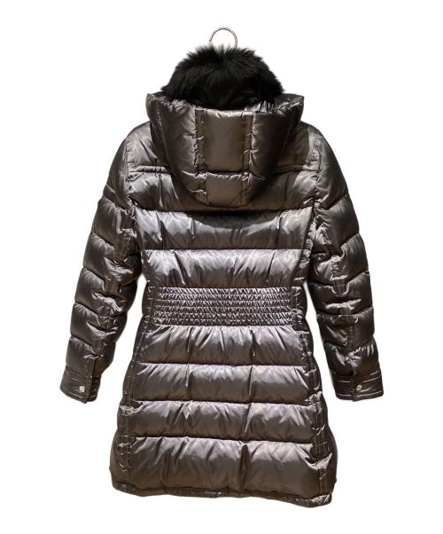 PRADA（プラダ）PRADA (プラダ) Sheep Fur Down Coat（シープファーダウンコート） グレー サイズ:40の古着・服飾アイテム