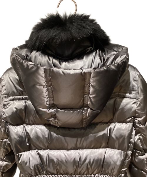PRADA（プラダ）PRADA (プラダ) Sheep Fur Down Coat（シープファーダウンコート） グレー サイズ:40の古着・服飾アイテム