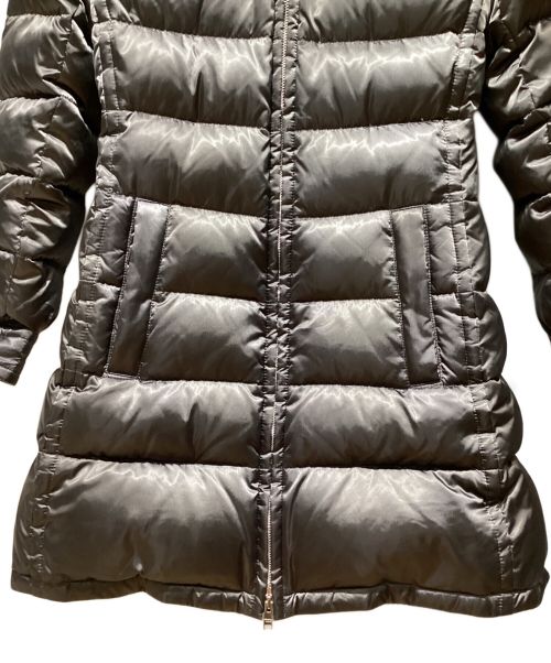 PRADA（プラダ）PRADA (プラダ) Sheep Fur Down Coat（シープファーダウンコート） グレー サイズ:40の古着・服飾アイテム