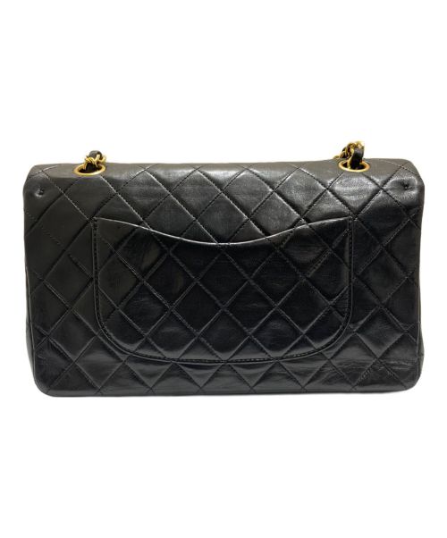 CHANEL（シャネル）CHANEL (シャネル) マトラッセ25 ブラック×ゴールド サイズ:25の古着・服飾アイテム