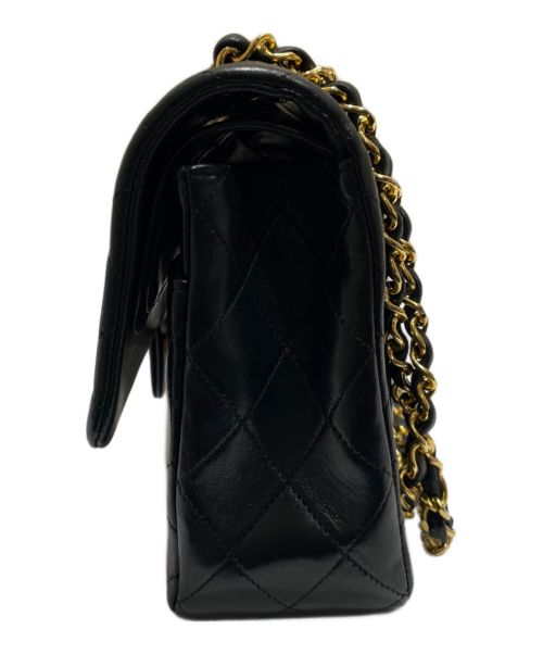 CHANEL（シャネル）CHANEL (シャネル) マトラッセ25 ブラック×ゴールド サイズ:25の古着・服飾アイテム