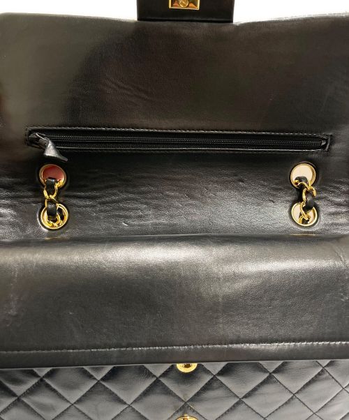 CHANEL（シャネル）CHANEL (シャネル) マトラッセ25 ブラック×ゴールド サイズ:25の古着・服飾アイテム