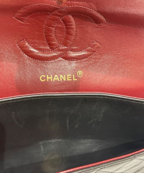CHANEL（シャネル）CHANEL (シャネル) マトラッセ25 ブラック×ゴールド サイズ:25の古着・服飾アイテム