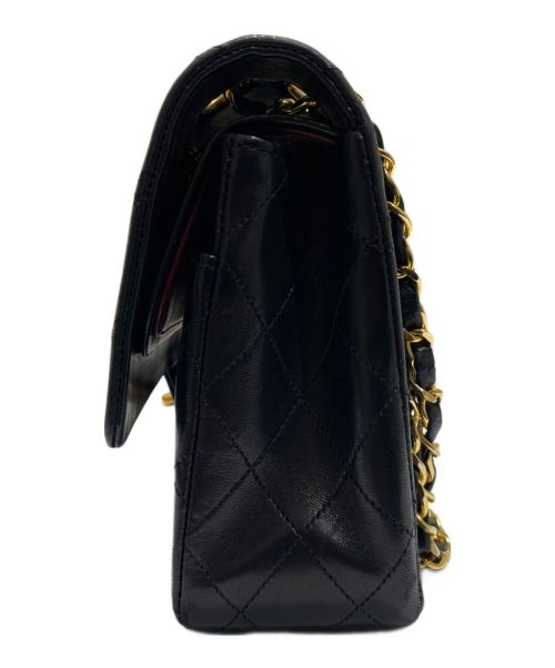 CHANEL（シャネル）CHANEL (シャネル) マトラッセ25 ブラック×ゴールド サイズ:25の古着・服飾アイテム