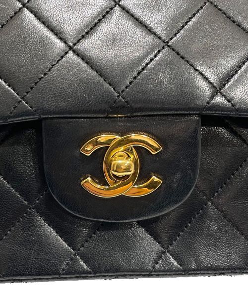 CHANEL（シャネル）CHANEL (シャネル) マトラッセ25 ブラック×ゴールド サイズ:25の古着・服飾アイテム