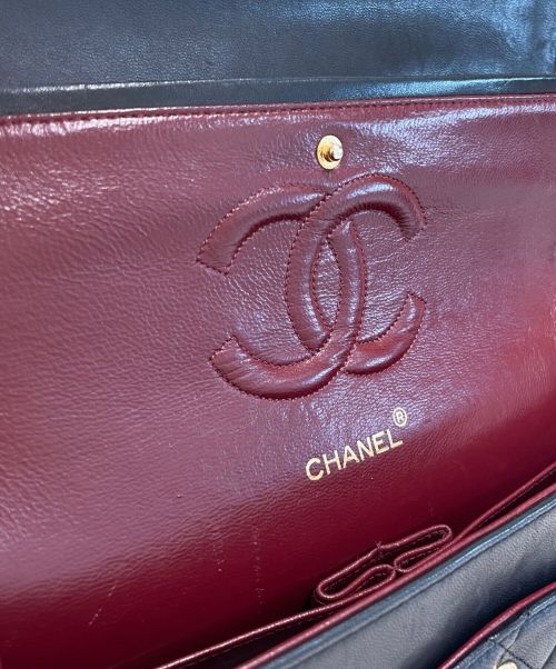 CHANEL（シャネル）CHANEL (シャネル) マトラッセ25 ブラック×ゴールド サイズ:25の古着・服飾アイテム
