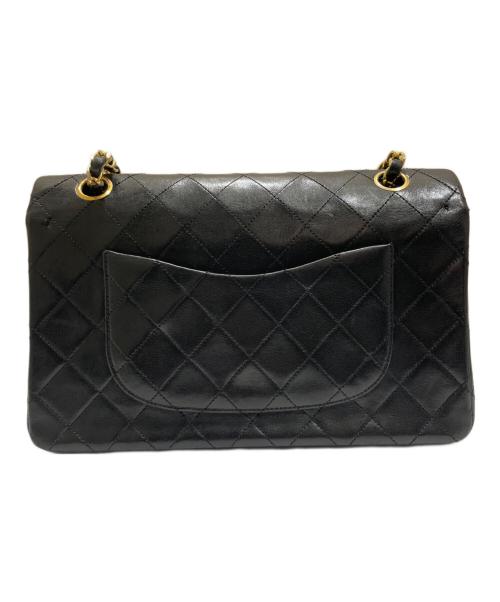 CHANEL（シャネル）CHANEL (シャネル) マトラッセ25 ブラック×ゴールド サイズ:25の古着・服飾アイテム