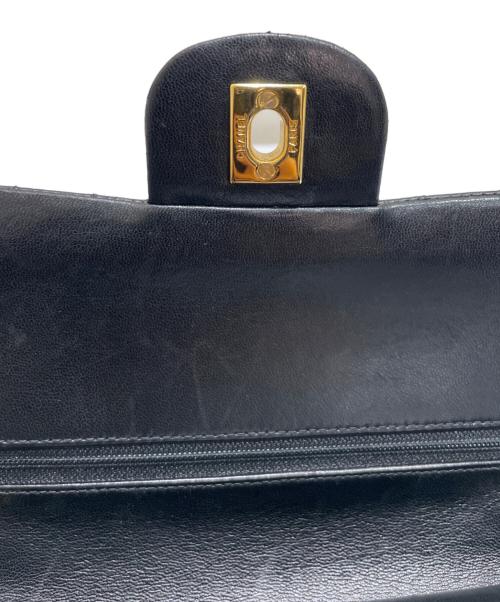 CHANEL（シャネル）CHANEL (シャネル) マトラッセ25 ブラック×ゴールド サイズ:25の古着・服飾アイテム
