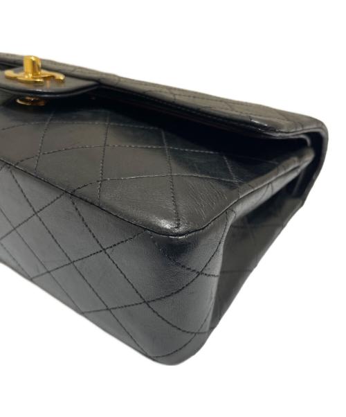 CHANEL（シャネル）CHANEL (シャネル) マトラッセ25 ブラック×ゴールド サイズ:25の古着・服飾アイテム