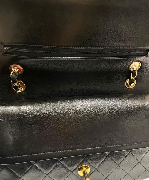 CHANEL（シャネル）CHANEL (シャネル) マトラッセ25 ブラック×ゴールド サイズ:25の古着・服飾アイテム