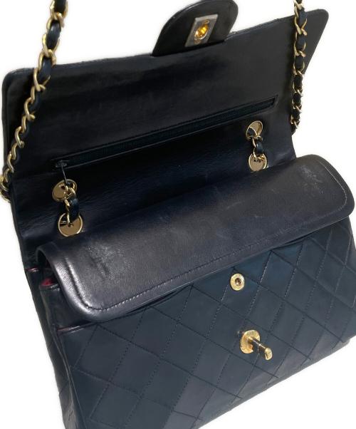 CHANEL（シャネル）CHANEL (シャネル) マトラッセ25 ブラック×ゴールド サイズ:25の古着・服飾アイテム