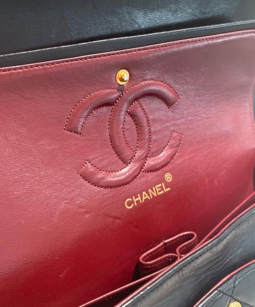 CHANEL（シャネル）CHANEL (シャネル) マトラッセ25 ブラック×ゴールド サイズ:25の古着・服飾アイテム