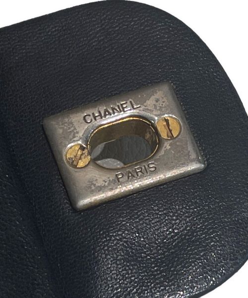 CHANEL（シャネル）CHANEL (シャネル) マトラッセ25 ブラック×ゴールド サイズ:25の古着・服飾アイテム