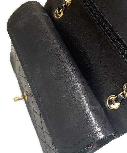 CHANEL（シャネル）CHANEL (シャネル) マトラッセ25 ブラック×ゴールド サイズ:25の古着・服飾アイテム