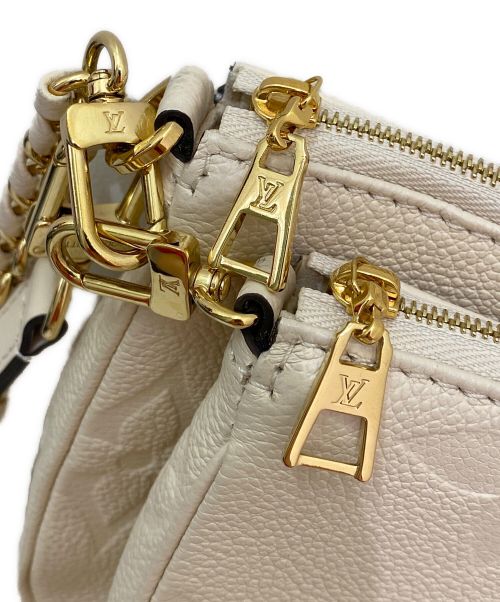LOUIS VUITTON（ルイ ヴィトン）LOUIS VUITTON (ルイ ヴィトン) ミュルティ ポシェット アクセソワール クレームの古着・服飾アイテム