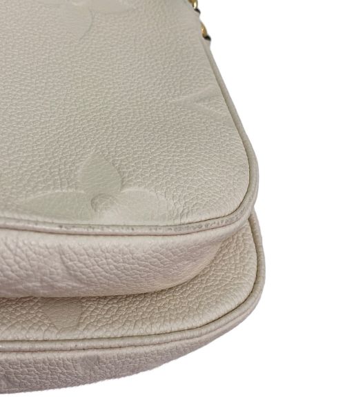 LOUIS VUITTON（ルイ ヴィトン）LOUIS VUITTON (ルイ ヴィトン) ミュルティ ポシェット アクセソワール クレームの古着・服飾アイテム
