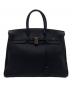 HERMES（エルメス）の古着「バーキン35/トゴ/ノワール/シルバー金具/☐G刻印:2003年製」｜ブラック