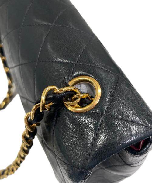 CHANEL（シャネル）CHANEL (シャネル) マトラッセ20 ブラック×ゴールド金具 サイズ:20の古着・服飾アイテム