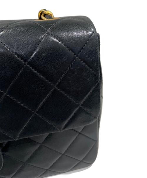 CHANEL（シャネル）CHANEL (シャネル) マトラッセ20 ブラック×ゴールド金具 サイズ:20の古着・服飾アイテム