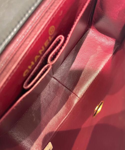 CHANEL（シャネル）CHANEL (シャネル) マトラッセ20 ブラック×ゴールド金具 サイズ:20の古着・服飾アイテム