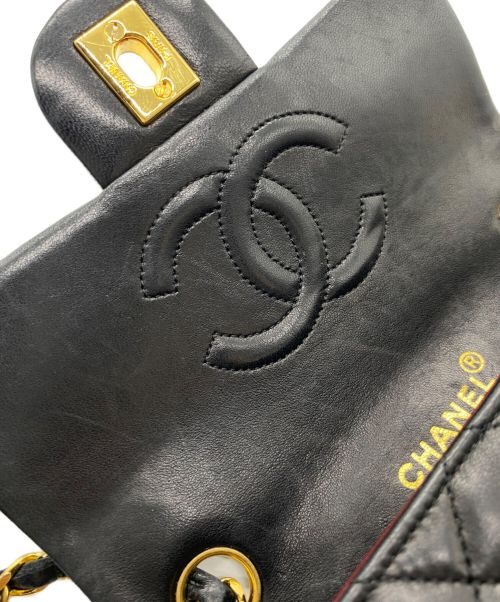 CHANEL（シャネル）CHANEL (シャネル) ミニマトラッセ チェーンショルダーバッグ ブラック サイズ:17の古着・服飾アイテム