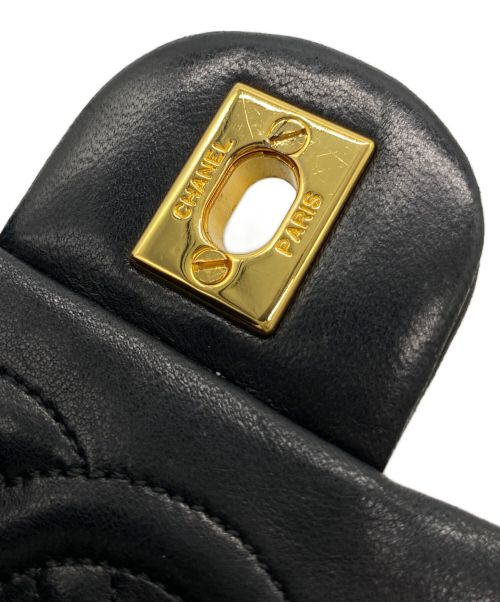 CHANEL（シャネル）CHANEL (シャネル) ミニマトラッセ チェーンショルダーバッグ ブラック サイズ:17の古着・服飾アイテム