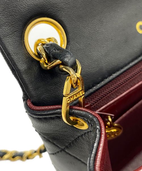 CHANEL（シャネル）CHANEL (シャネル) ミニマトラッセ チェーンショルダーバッグ ブラック サイズ:17の古着・服飾アイテム